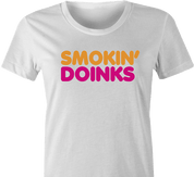 Funny Smokin' Doinks In Amish Weed White Women's T-Shirt