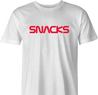 funny nasa snacks parody logo t-shirt men's white