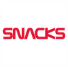 funny nasa snacks parody logo white tee