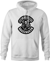sons of anarchy kim jong il north korea white hoodie