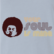 funny mortal kombat shang tsung soul is mine light blue t-shirt