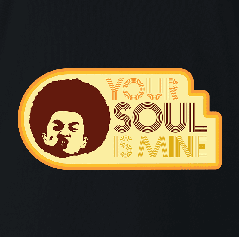 funny mortal kombat shang tsung soul is mine white tee