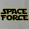 Funny Space Force Star Trek Parody Ash Grey T-Shirt