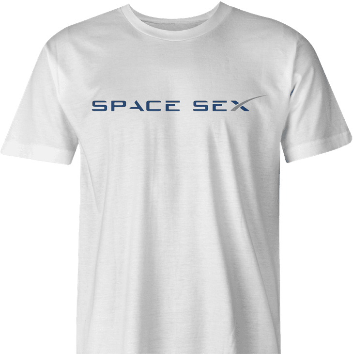 Funny Space Ex sex men's t-shirt