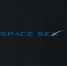 Funny Space Ex sex black t-shirt