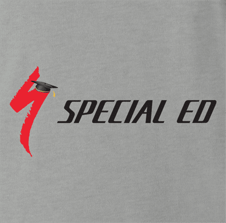 Funny Special Education Parody  t-shirt grey