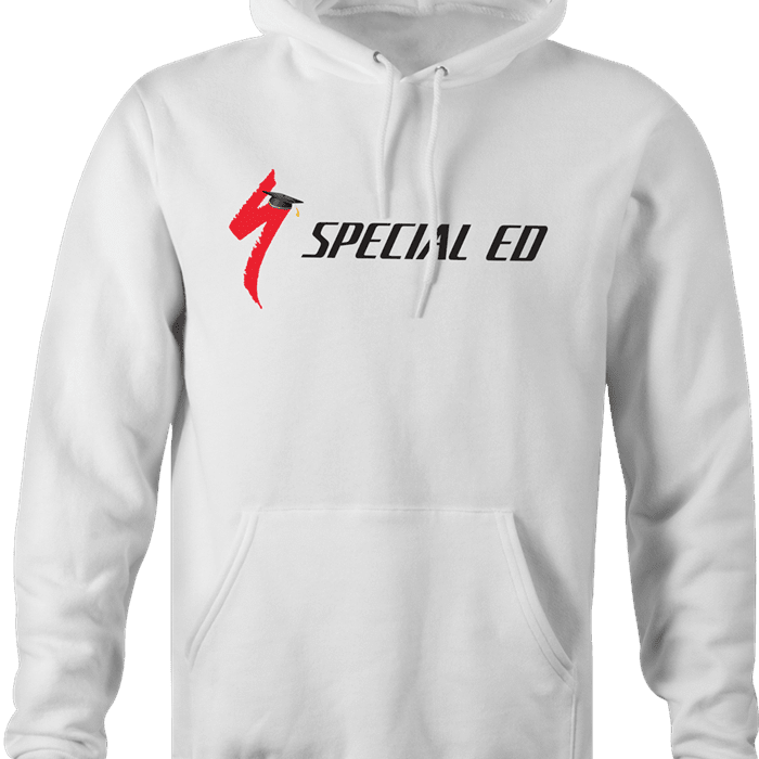 Funny Special Education Parody  t-shirt white men's hoodie