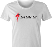 Funny Special Education Parody  t-shirt white women's 