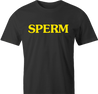 Funny Canned Sperm Parody Men's T-Shirt