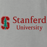 funny stanford university misspelled t-shirt men's grey
