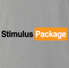 funny Stimulus package innuedndo Parody Ash Grey t-shirt