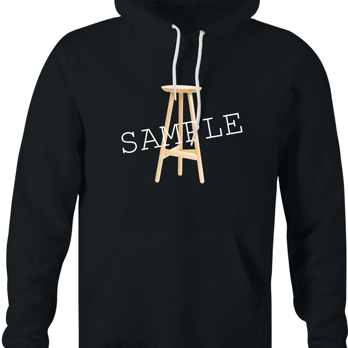 funny Stool Sample Play On Words black hoodie