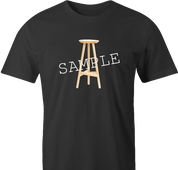 funny Stool Sample Play On Words men's t-shirt