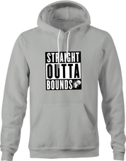 Funny Hip Hop Meets Golf Straight Out Of Bounds - Golfers With Attitude Mashup t-shirt Ash Grey hoodie