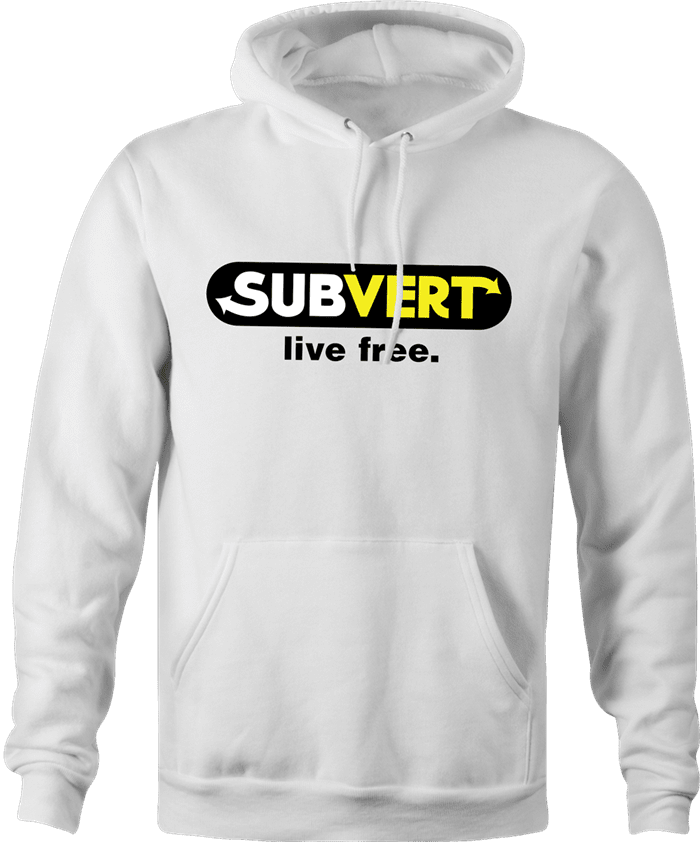 Funny subvert fetish subway prody hoodie