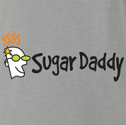 Funny Go Sugar Daddy  Parody Ash Grey T-Shirt