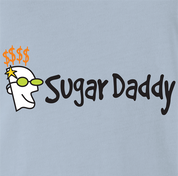 Funny Go Sugar Daddy  Parody Light Blue T-Shirt