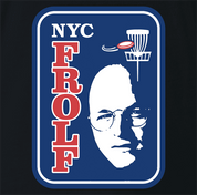 Funny Frolf summer of george costanza black t-shirt 