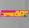 Funny Covid super spreader / Super Soaker  Parody Ash Grey T-Shirt