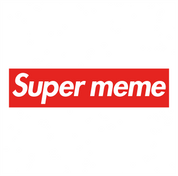 funny supreme meme t-shirt white 