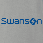 Swanson Samsonite Dumb and Dumber quote parody ash grey t-shirt