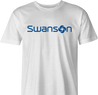 Swanson Samsonite Dumb and Dumber quote parody men's t-shirt