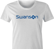 Swanson Samsonite Dumb and Dumber quote parody women's t-shirt