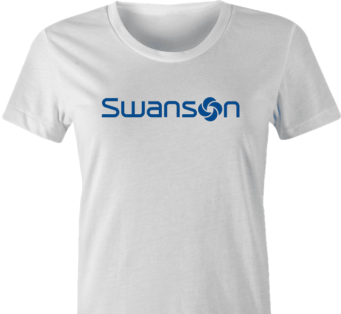 Swanson Samsonite Dumb and Dumber quote parody women's t-shirt