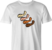 funny Forearms Four arms Play On Words Parody white men's t-shirt