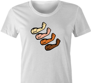 funny Forearms Four arms Play On Words Parody white women's t-shirt