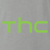 funny Marijuana THC Weed HTC mashup ash grey t-shirt