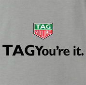 Funny Tag You're It Trailer Park Boys Grease Parody Mashup Ash Grey T-Shirt For Golfers