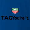 Funny Tag You're It Trailer Park Boys Grease Parody Mashup Royal Blue T-Shirt For Golfers
