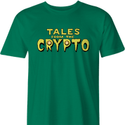 tales from the crypt crypto bitcoin men's green t-shirt