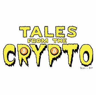 tales from the crypt crypto bitcoin light blue t-shirt
