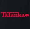 Funny Dances With Wolves Tatanka Mashup Parody black t-shirt