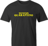 funny quentin tarantino - Coronavirus COVID-19 Parody black men's t-shirt