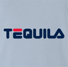 funny drinking tequila t-shirt light blue