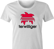Funny The Simpsons Sideshow Bob Terwilliger Parody white women's t-shirt