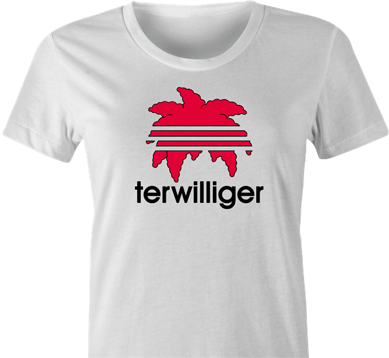 Funny The Simpsons Sideshow Bob Terwilliger Parody white women's t-shirt