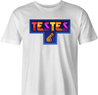 funny tetris testicles video game t-shirt men's white