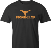 Funny Texas Longhorns Smoking Weed Bong Parody Mashup Parody men's t-shirt
