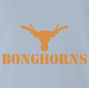 Funny Texas Longhorns Smoking Weed Bong Parody Mashup Parody Light Blue t-shirt