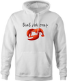 funny cray crawfish white hoodie