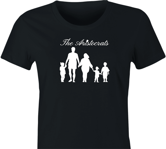 funny The Aristocrats Joke Parody women's black