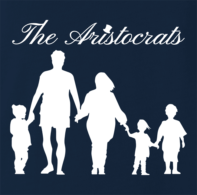 funny The Aristocrats Joke Parody Navy t-shirt