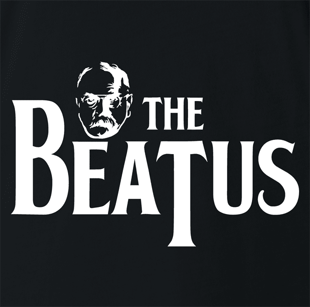 funny Beatus Wilford Brimley Diabetes mashup parody t-shirt black