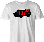 funny team canada t-shirt white men's 