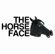 funny Horse Face Mask Parody white tee