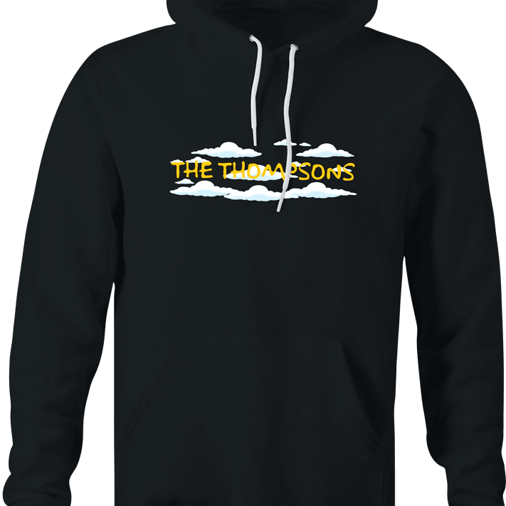funny The Simpson The Thompson black hoodie